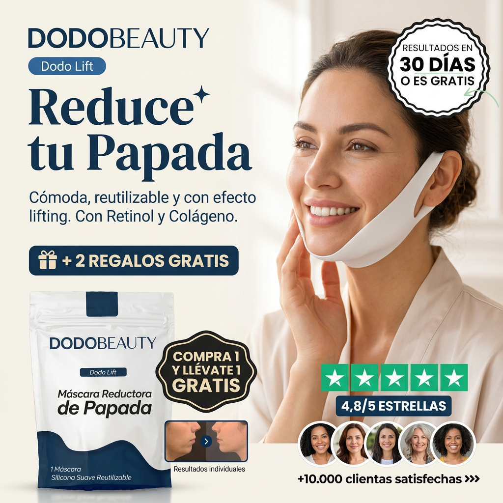 Dodo Lift — Máscara Reductora de Papada con Retinol y Colágeno
