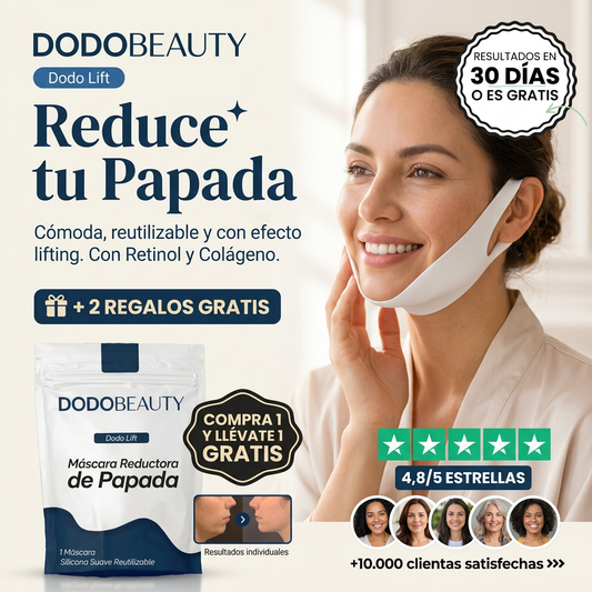 Dodo Lift — Máscara Reductora de Papada con Retinol y Colágeno
