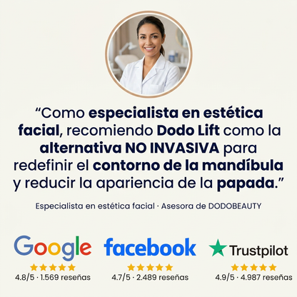 Dodo Lift — Máscara Reductora de Papada con Retinol y Colágeno