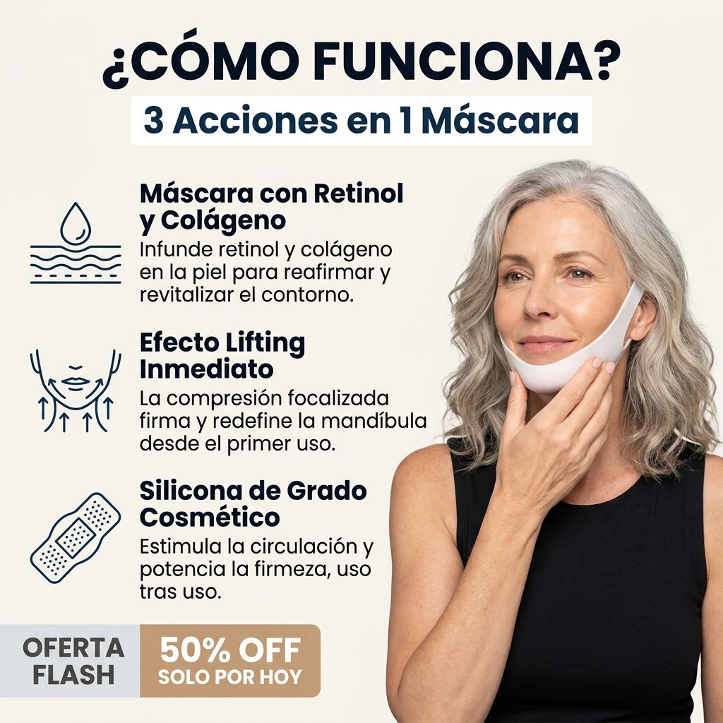 Dodo Lift — Máscara Reductora de Papada con Retinol y Colágeno